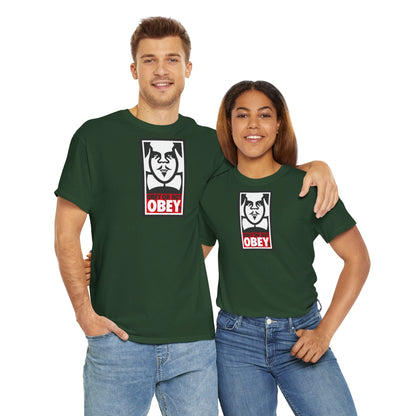 OBEY OR NOT OBEY? Unisex Heavy Cotton Tee