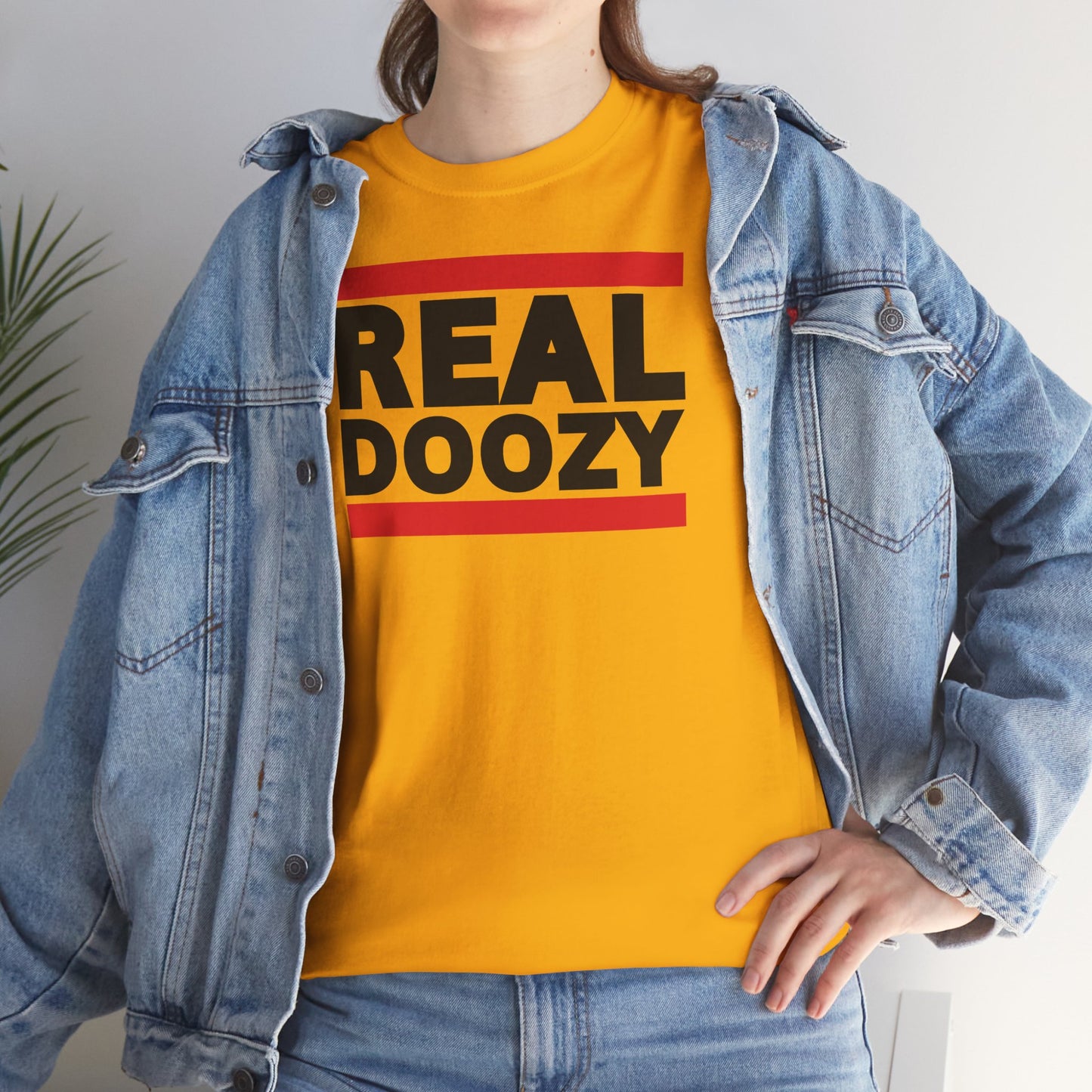 REAL DOOZY Unisex Heavy Cotton Tee
