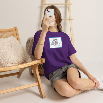 OFF ONE'S ROCKER Unisex Heavy Cotton Tee