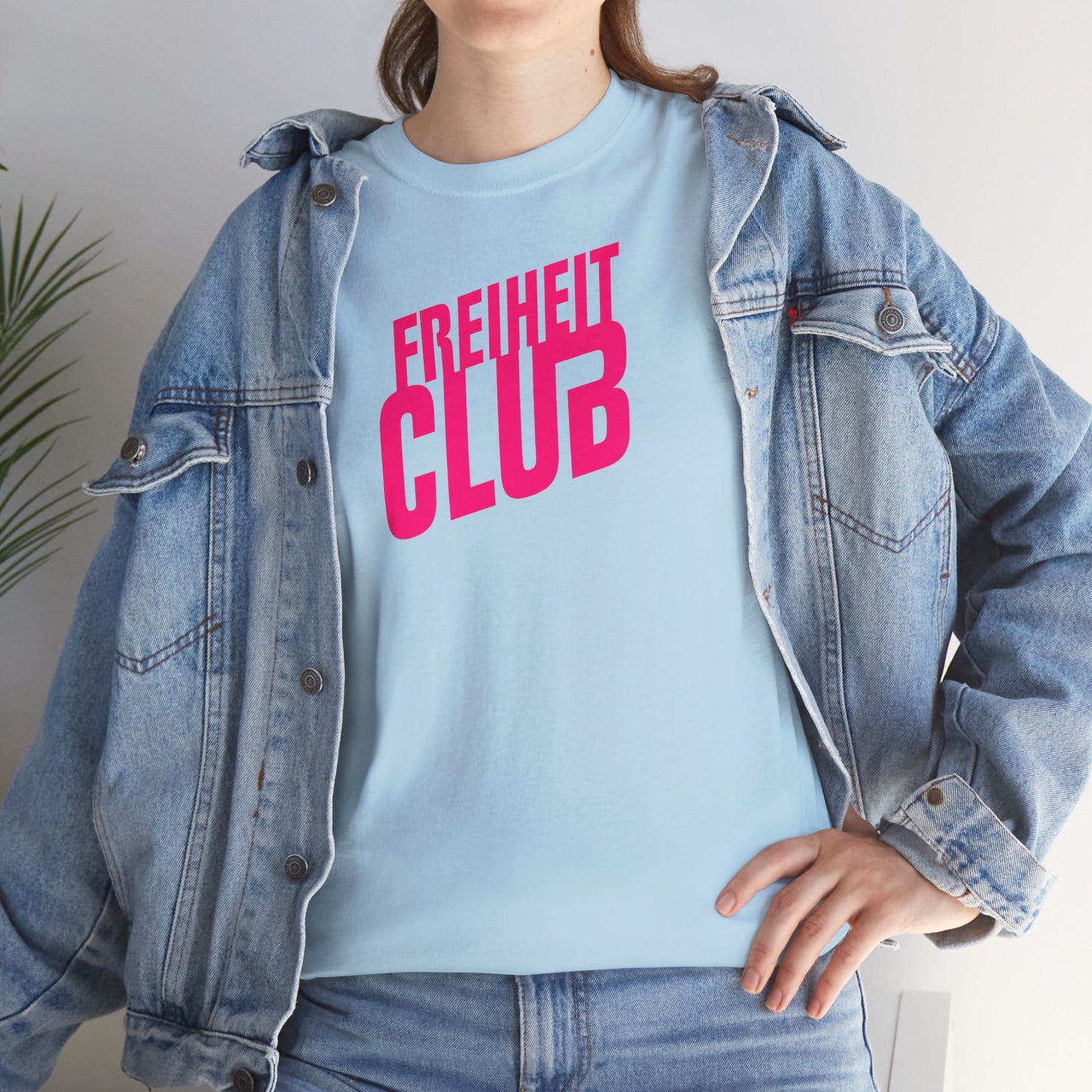 FREIHEIT CLUB  Unisex Softstyle 100% Cotton T-Shirt