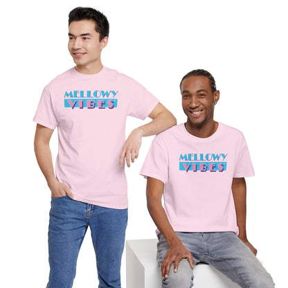 MELLOWY VIBES Unisex Heavy Cotton Tee