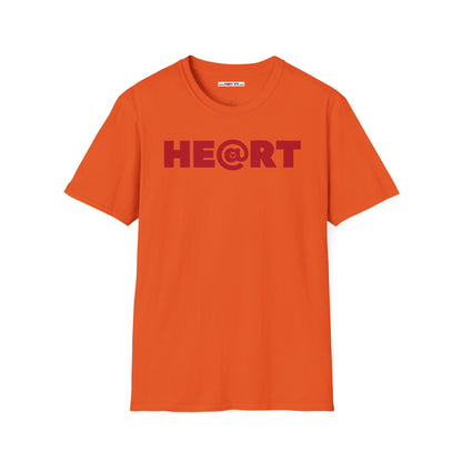 AT HEART Unisex Softstyle 100% Cotton T-Shirt