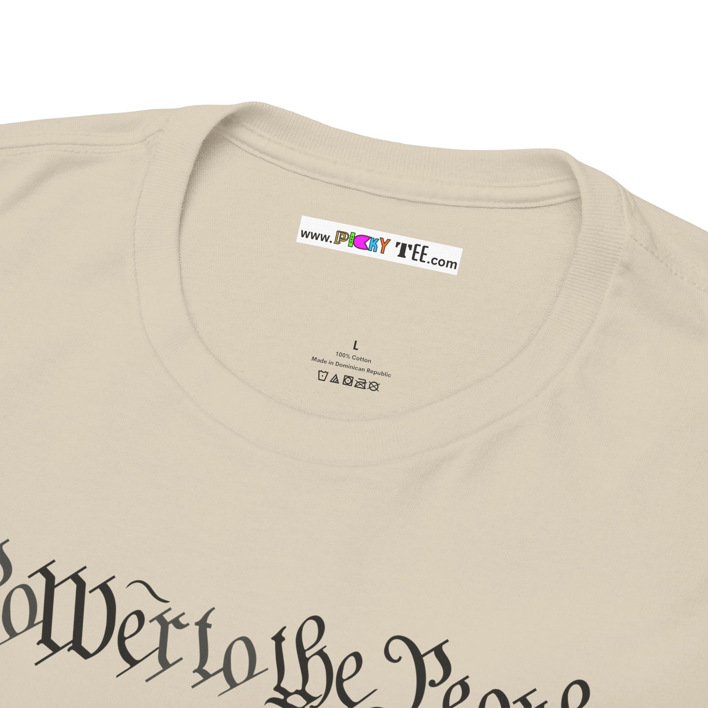 poWEr to THE PEOPLE Unisex Heavy Cotton Tee