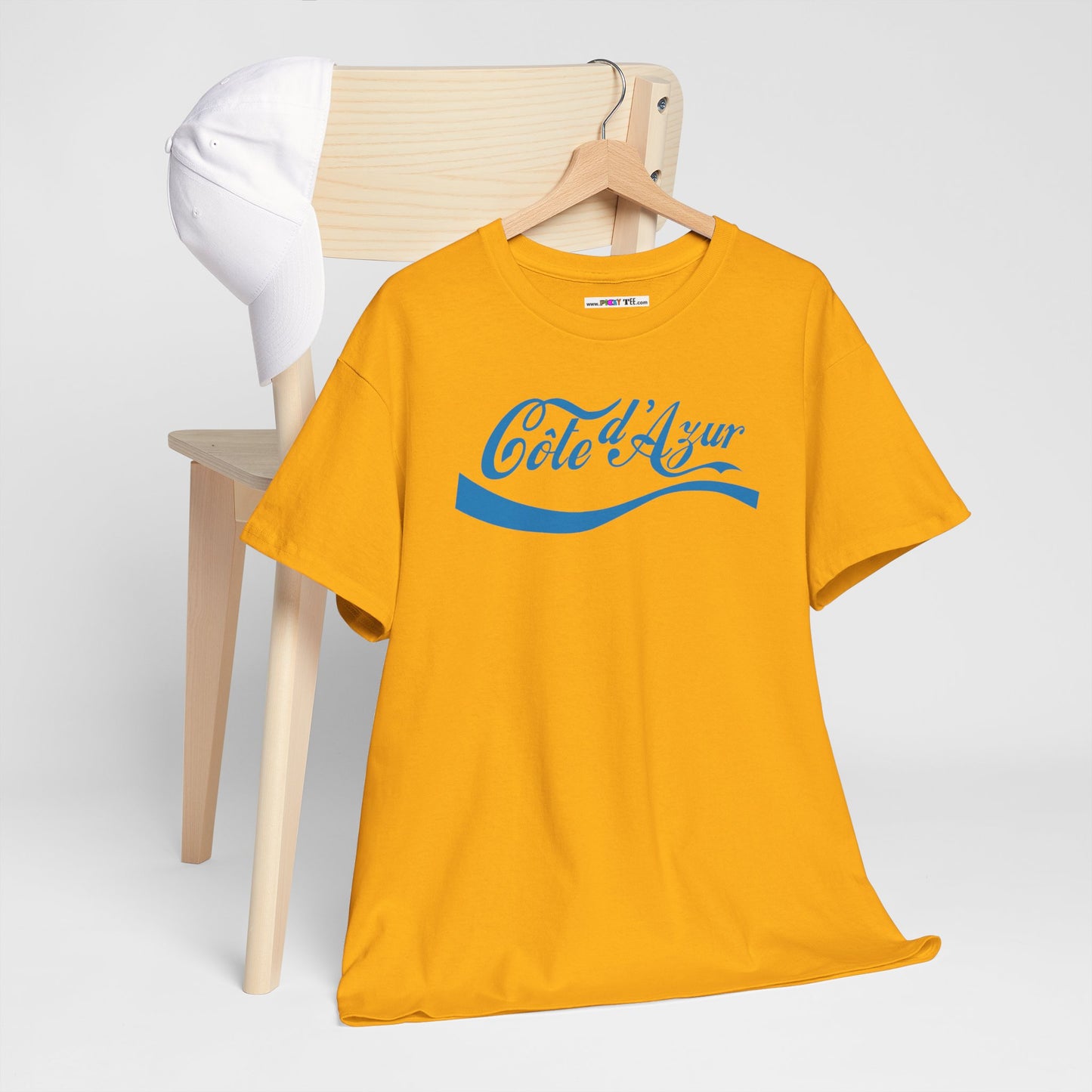 Côte d'Azur Unisex Heavy Cotton Tee