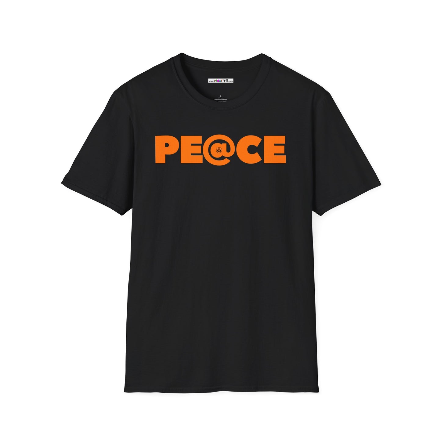 AT PEACE Unisex Softstyle 100% Cotton T-Shirt