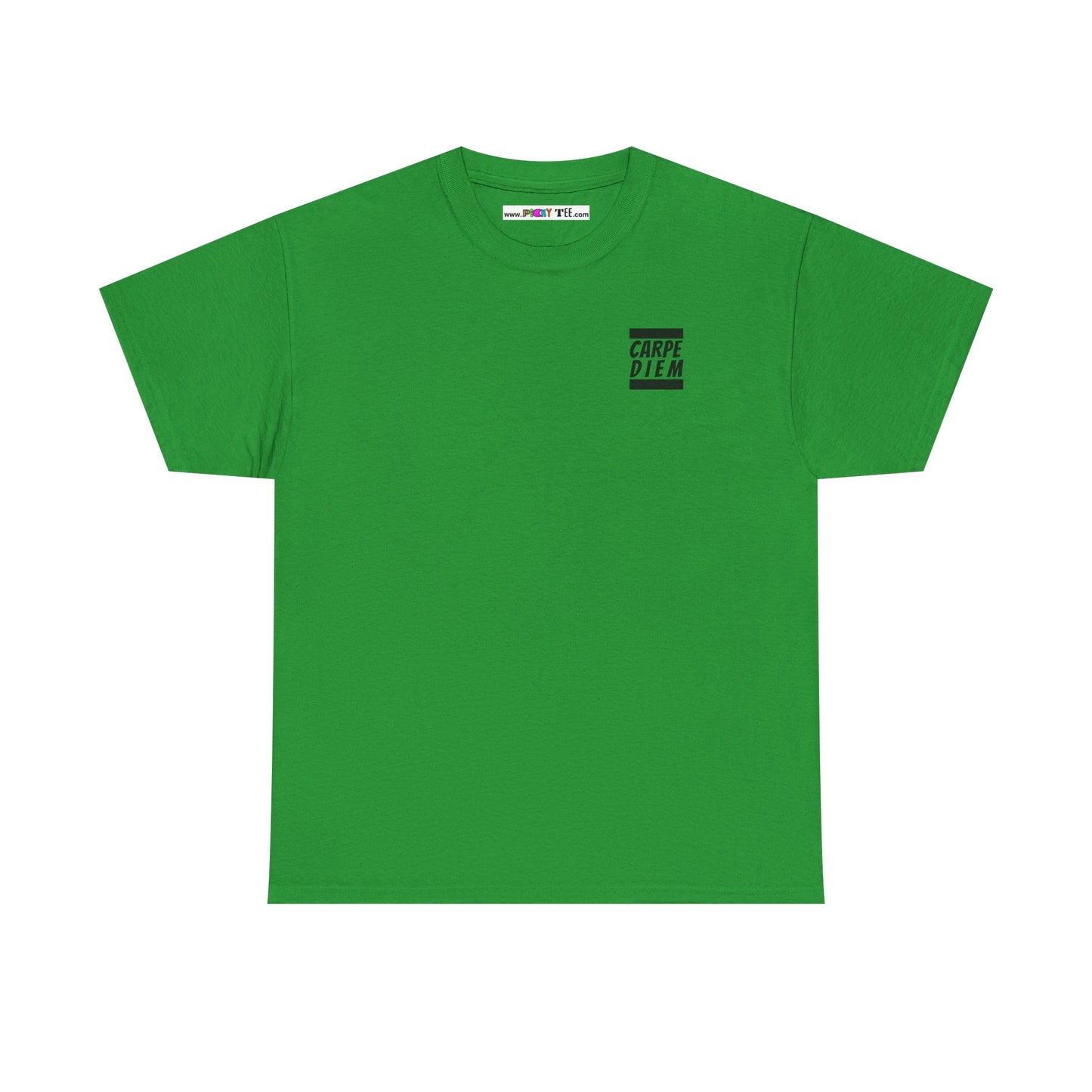 CARPE DIEM "I SEIZE DAY, PEOPLE" Unisex Heavy Cotton Tee