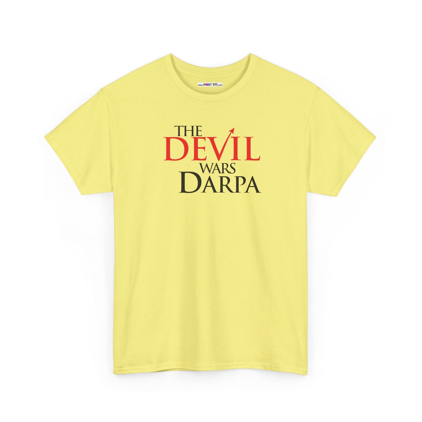 THE DEVIL WARS DARPA Unisex Heavy Cotton Tee