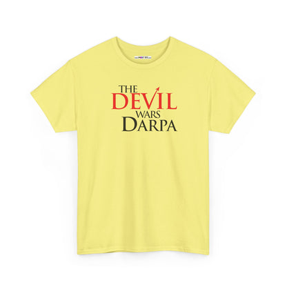 THE DEVIL WARS DARPA Unisex Heavy Cotton Tee