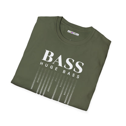 BASS HUGE BASS Unisex Softstyle 100% Cotton T-Shirt