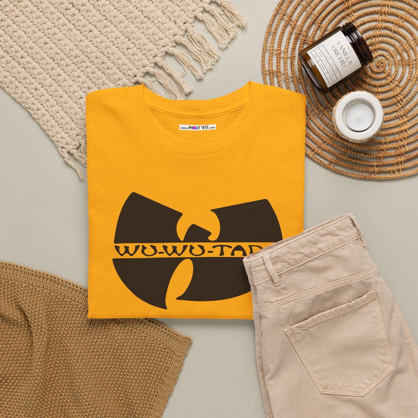 WU-WU-TANG Unisex Heavy Cotton Tee