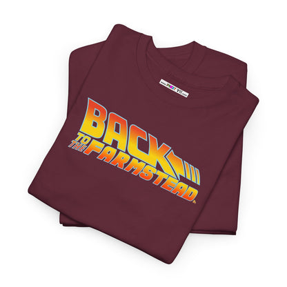 BACK TO THE FARMSTEAD Unisex Heavy Cotton Tee