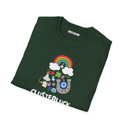 CLUSTERLUCK Unisex Softstyle 100% Cotton T-Shirt