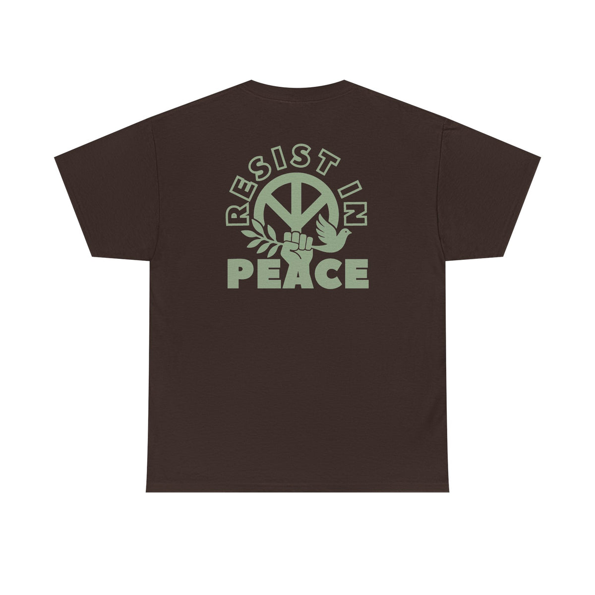 RESIST IN PEACE Unisex Heavy Cotton Tee