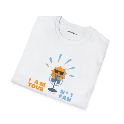 I'M YOUR N°1 FAN Unisex Softstyle 100% Cotton T-Shirt