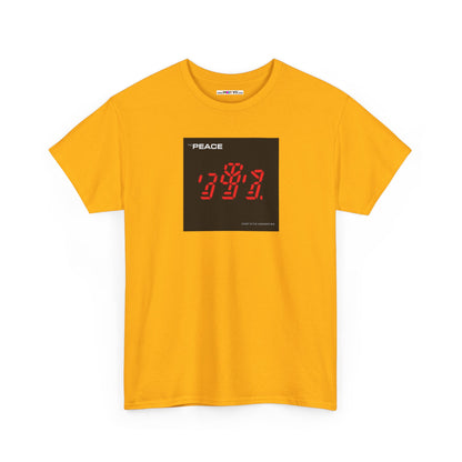 the PEACE ghost in the war-machine Unisex Heavy Cotton Tee