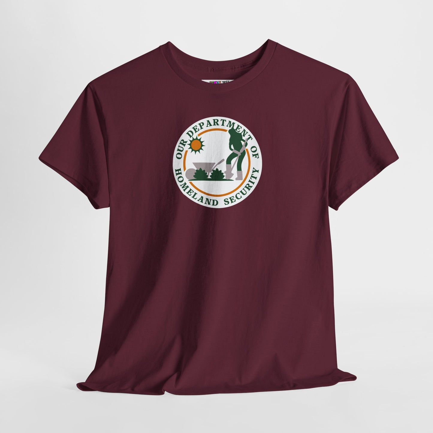 HOMELAND SECURITY (OUR DEPARTMENT OF) Unisex Heavy Cotton Tee