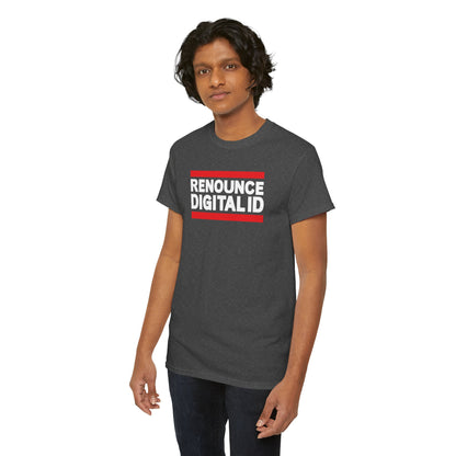 RENOUNCE DIGITAL ID Unisex Heavy Cotton Tee