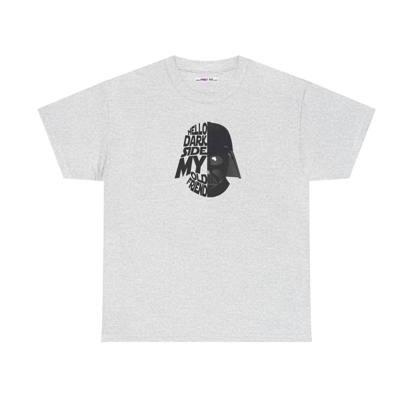 HELLO DARKSIDE MY OLD FRIEND Unisex Heavy Cotton Tee