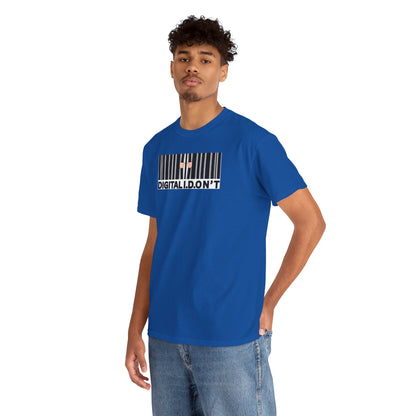 DIGITAL I.D.ON'T Unisex Heavy Cotton Tee
