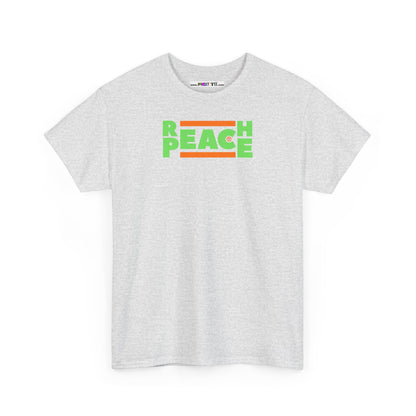REACH PEACE Unisex Heavy Cotton Tee