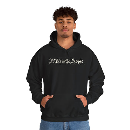 poWEr to THE PEOPLE Unisex Heavy Blend™ Hooded Sweatshirt