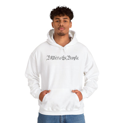 poWEr to THE PEOPLE Unisex Heavy Blend™ Hooded Sweatshirt