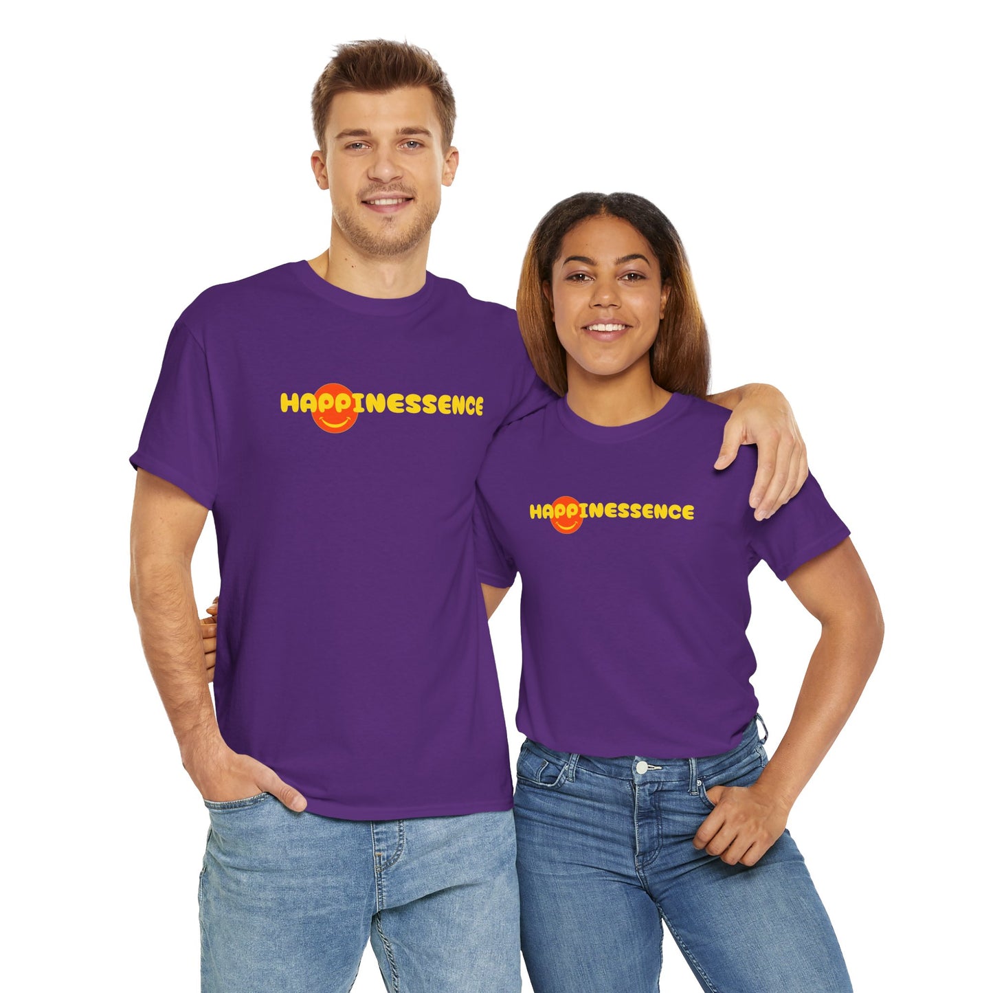 HAPPINESSENCE Unisex Heavy Cotton Tee