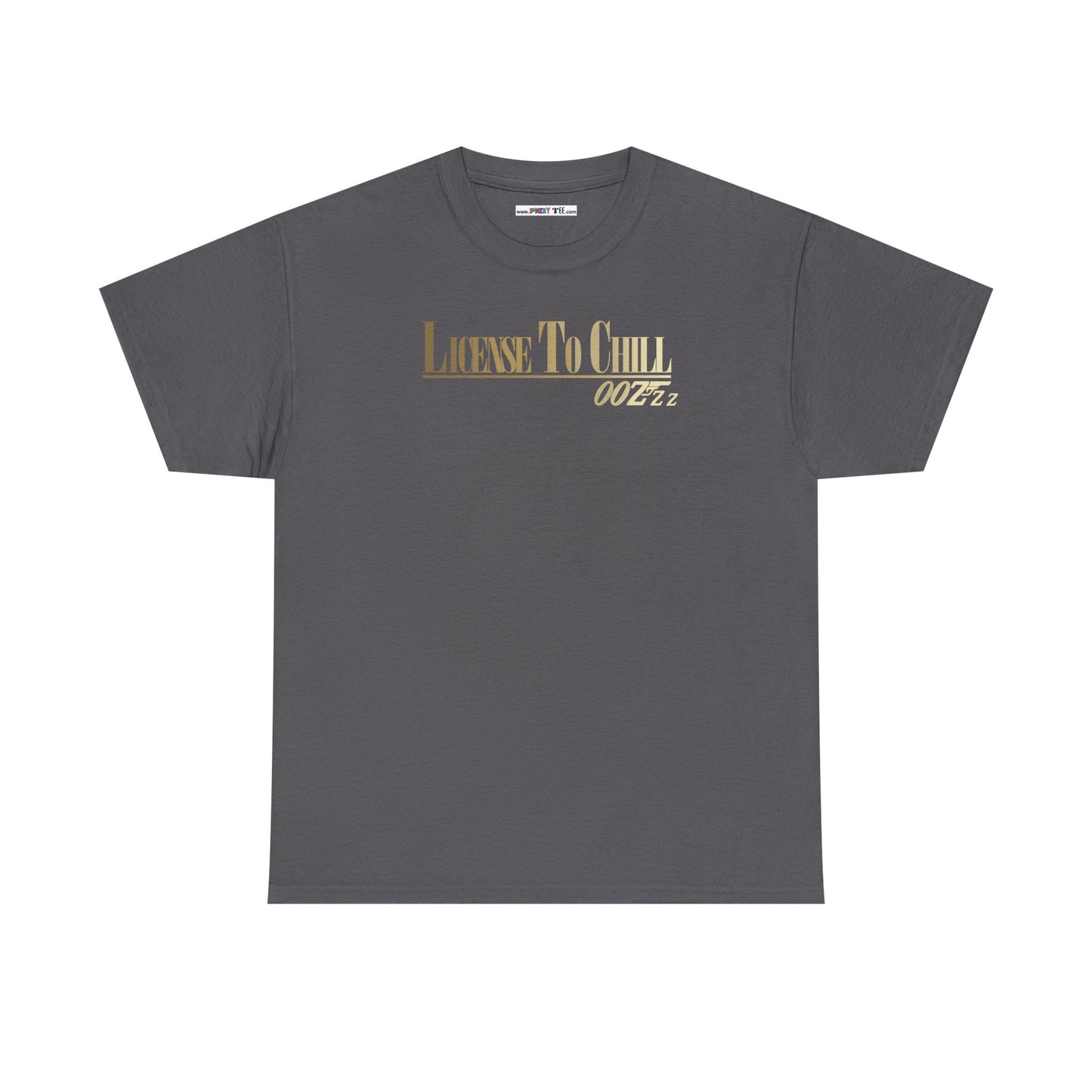 LICENSE TO CHILL 00Zzz Unisex Heavy Cotton Tee
