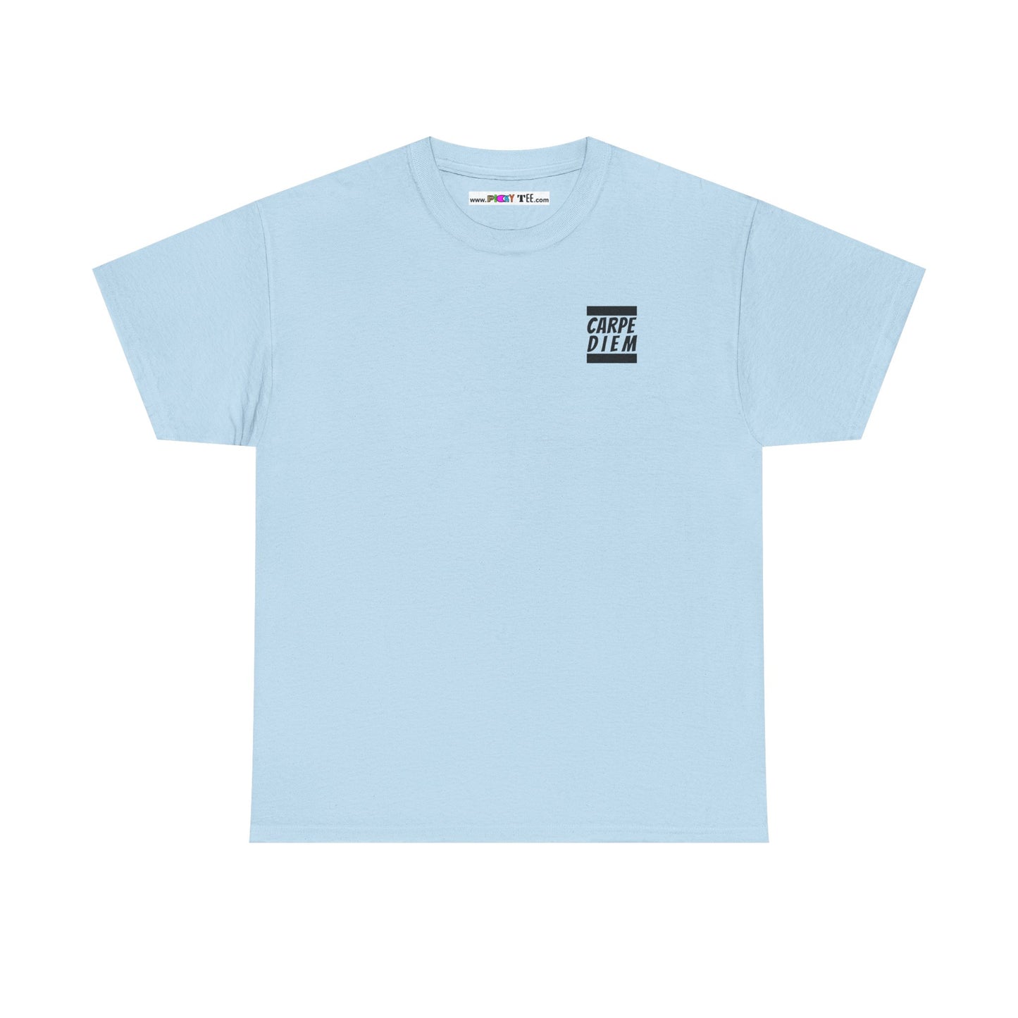 CARPE DIEM "I SEIZE DAY, PEOPLE" Unisex Heavy Cotton Tee