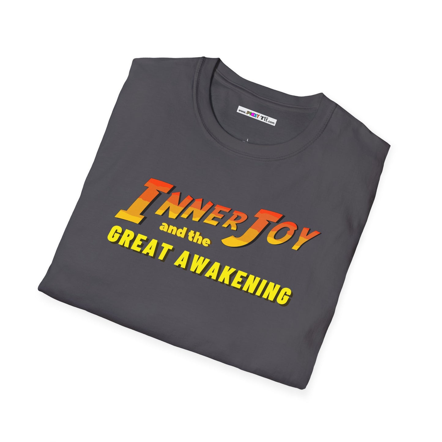 INNER JOY and the GREAT AWAKENING Unisex Softstyle 100% Cotton T-Shirt