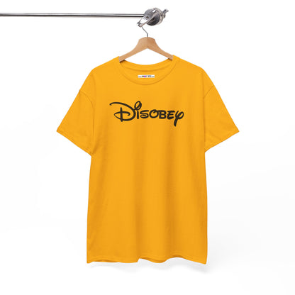 Disobey Unisex Heavy Cotton Tee