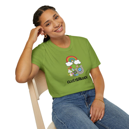 CLUSTERLUCK Unisex Softstyle 100% Cotton T-Shirt