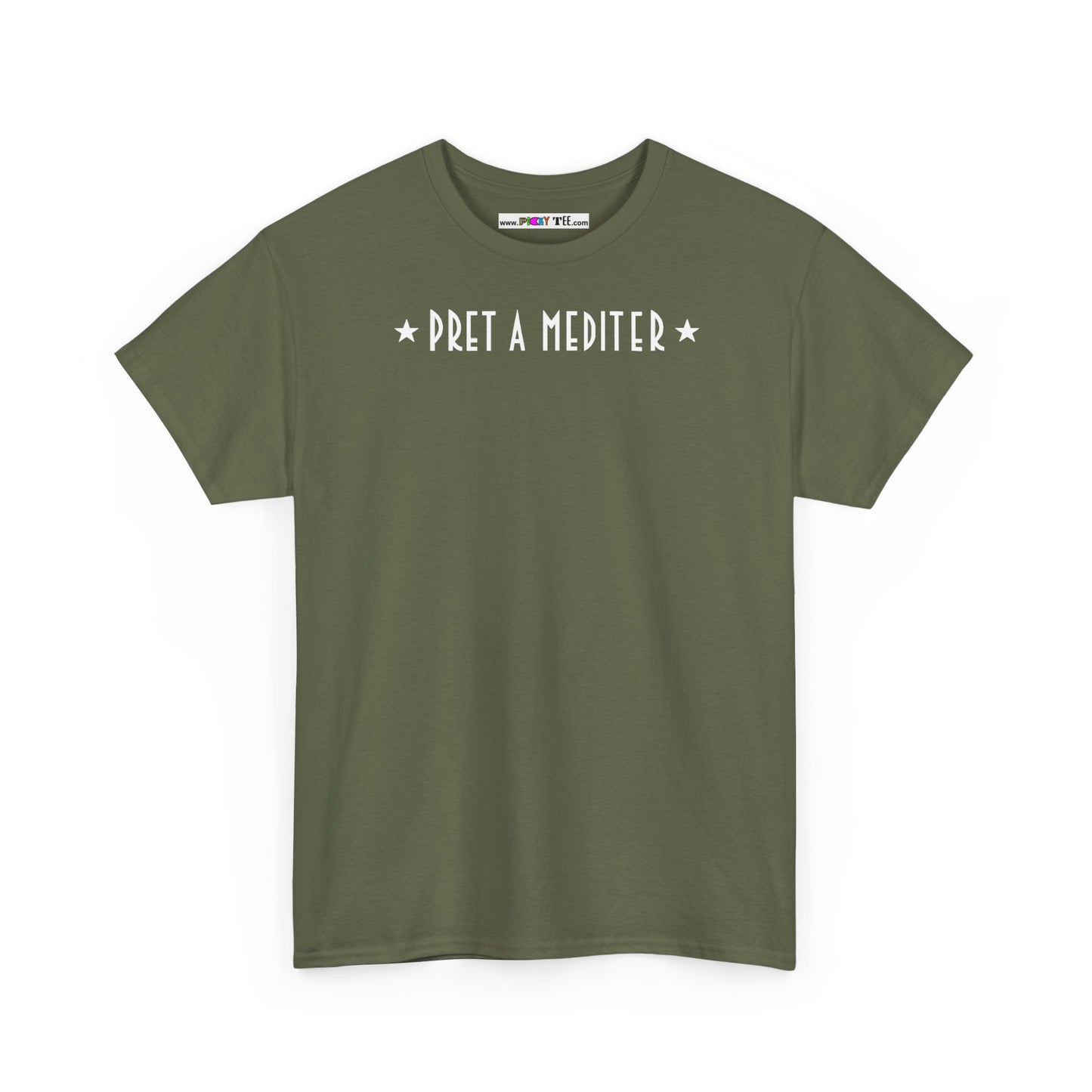 * PRET A MEDITER * Unisex Heavy Cotton Tee