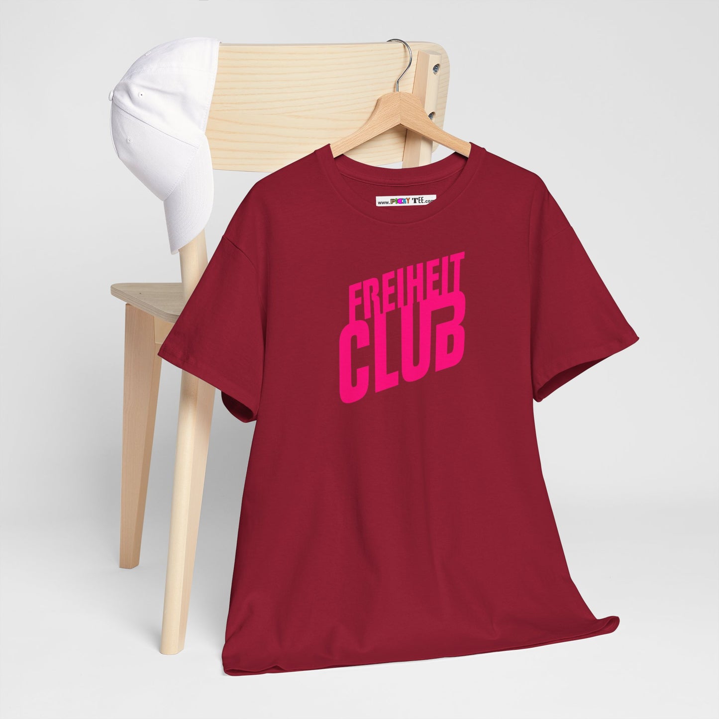FREIHEIT CLUB  Unisex Softstyle 100% Cotton T-Shirt