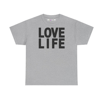 LOVE LIFE Unisex Heavy Cotton Tee