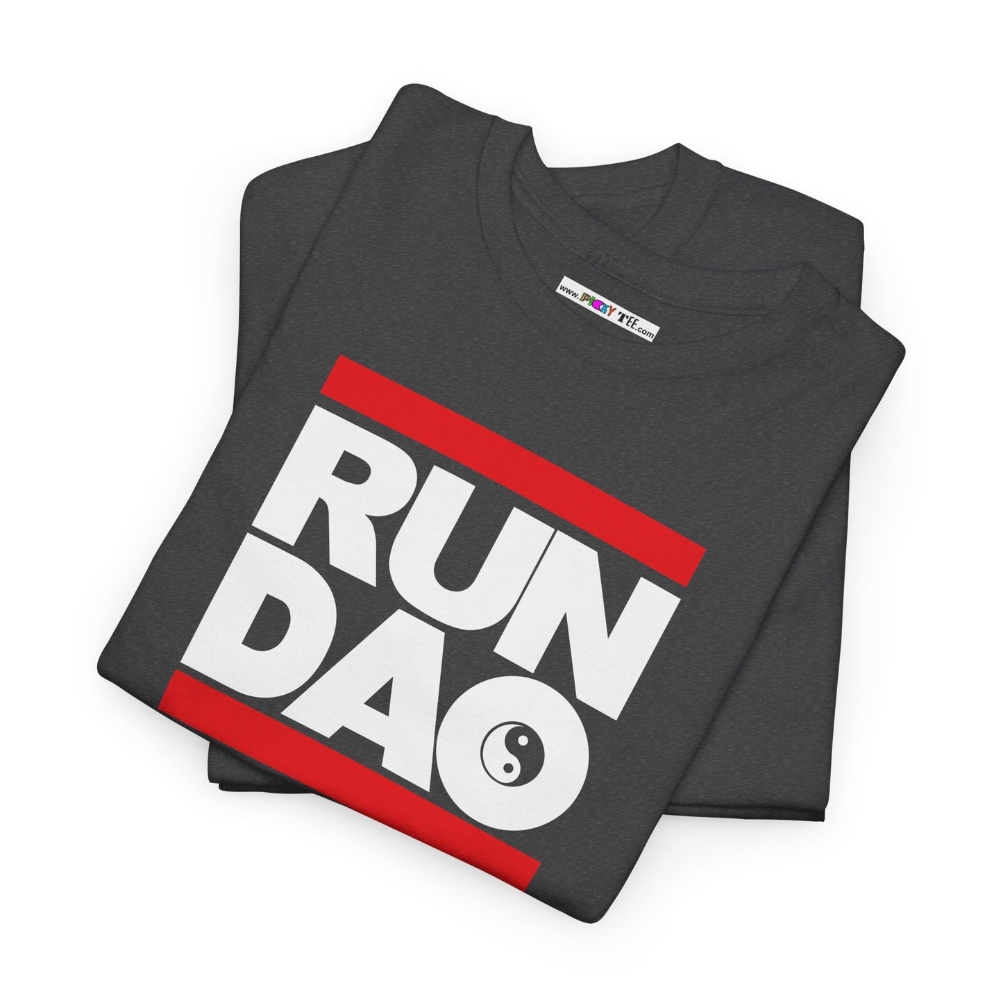 RUN DAO Unisex Heavy Cotton Tee