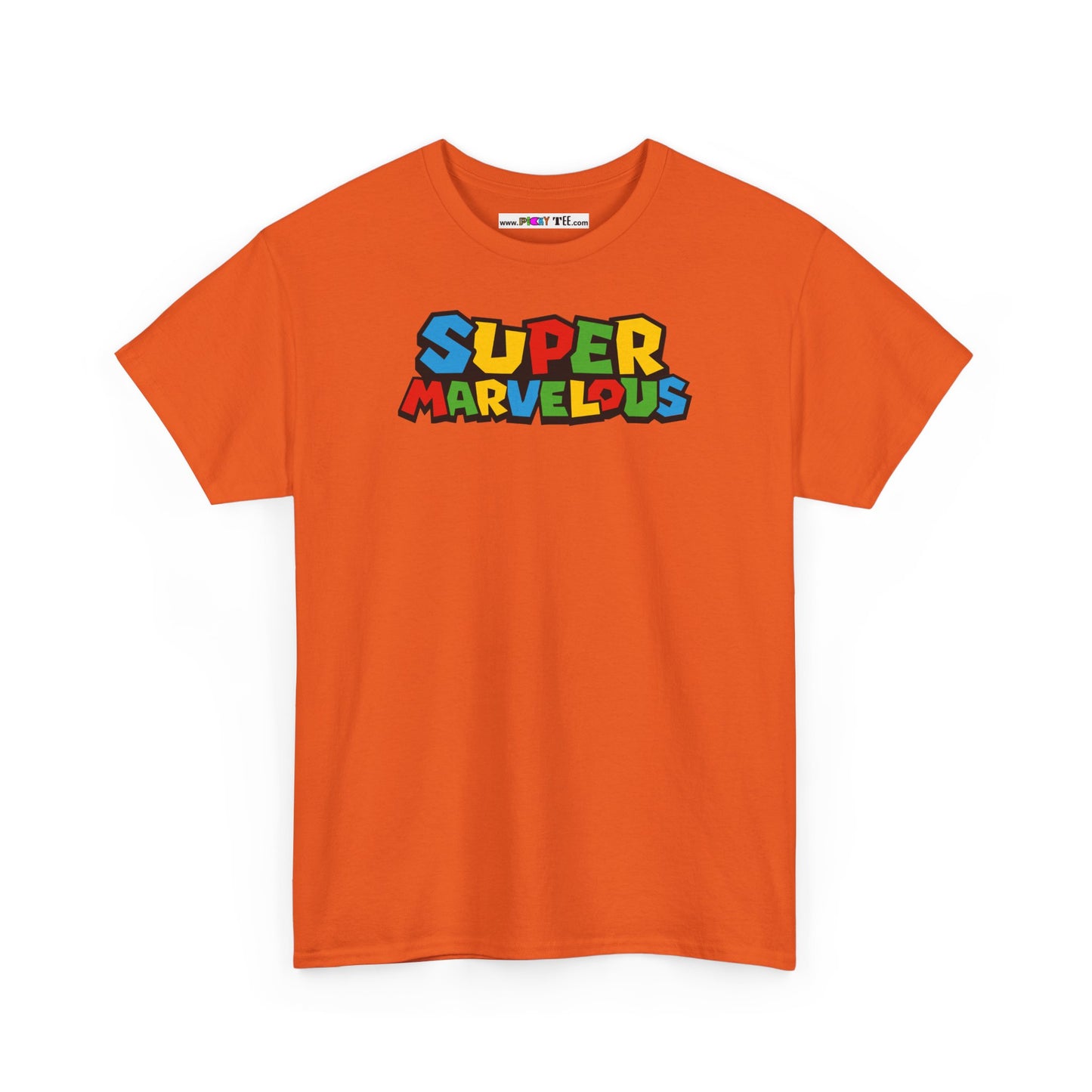 SUPER MARVELOUS Unisex Heavy Cotton Tee