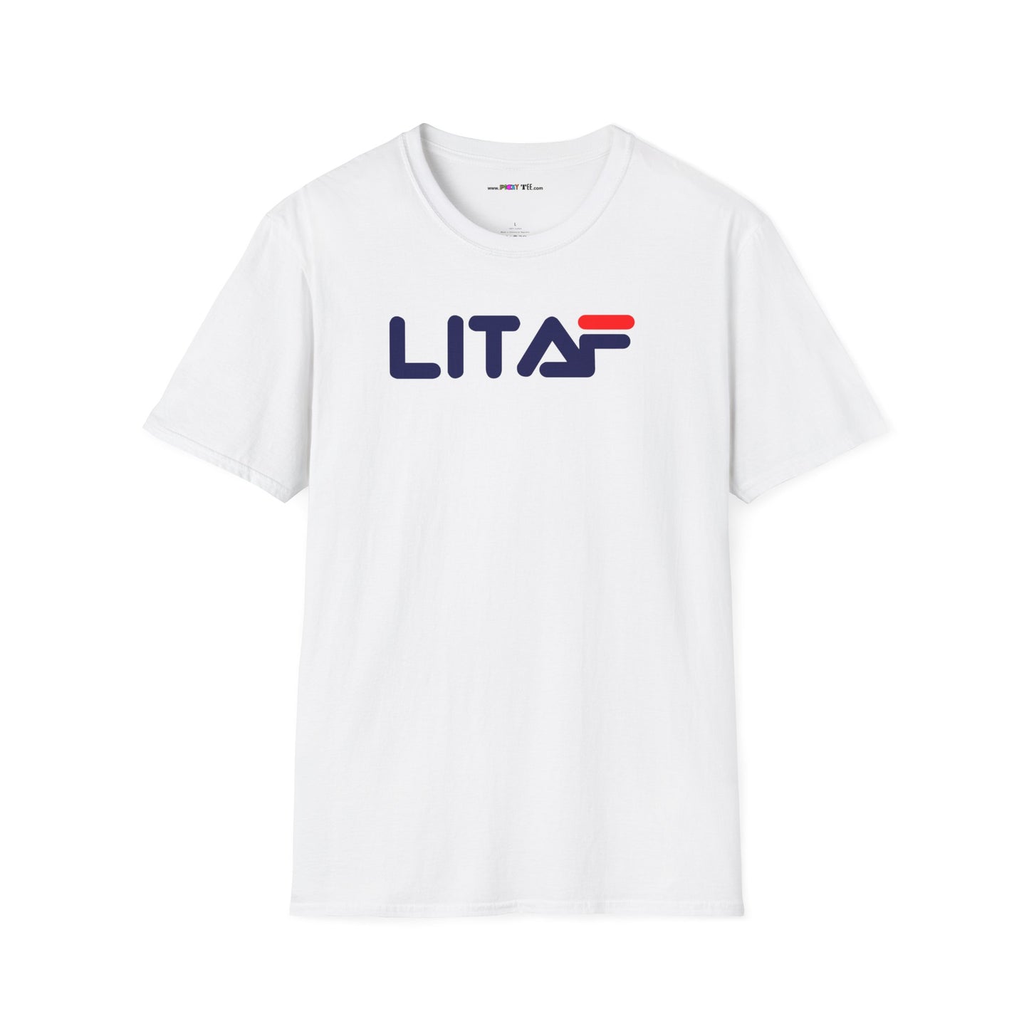 LIT AF Unisex Softstyle 100% Cotton T-Shirt