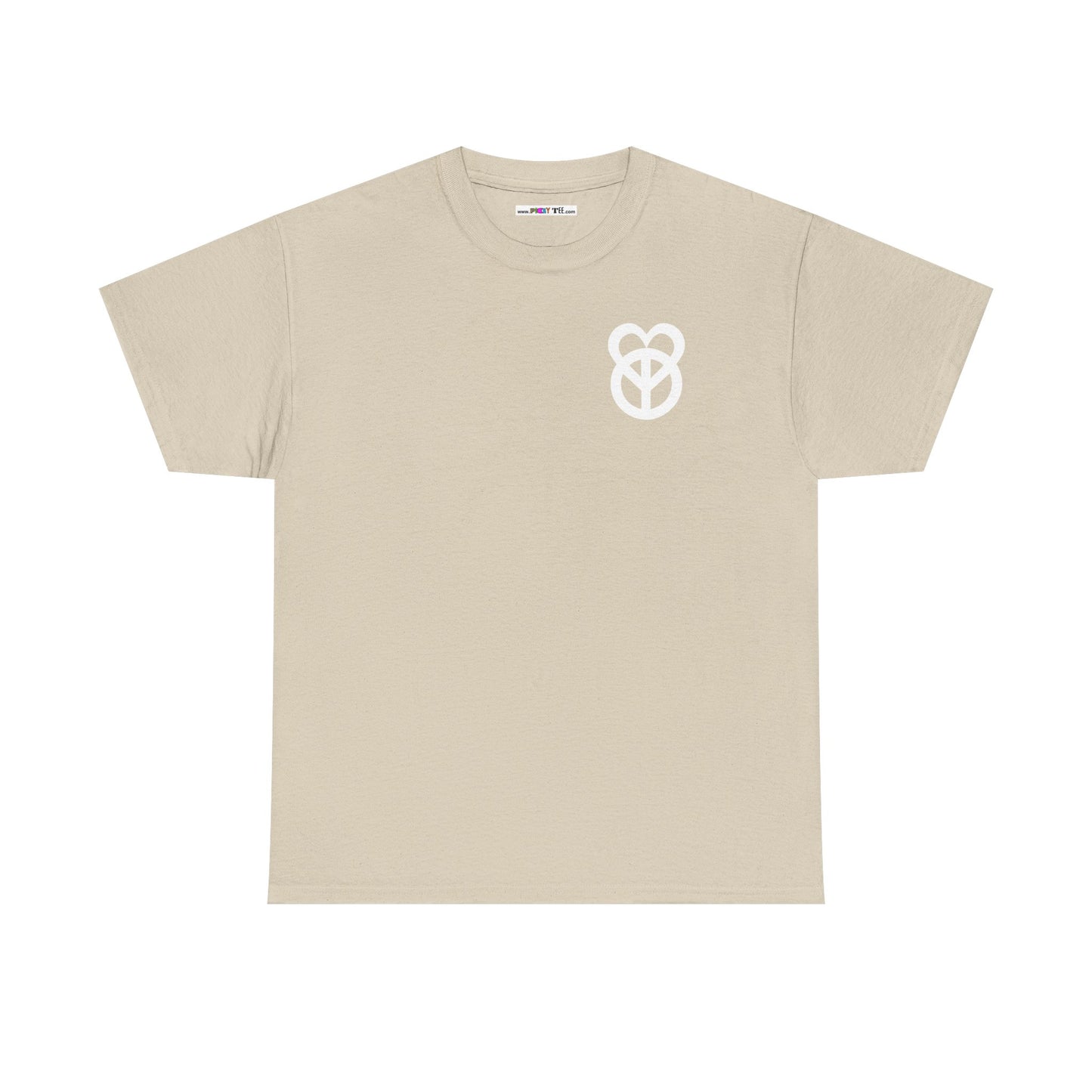 KEEP PEACE AND LOVE ON Unisex Heavy Cotton Tee