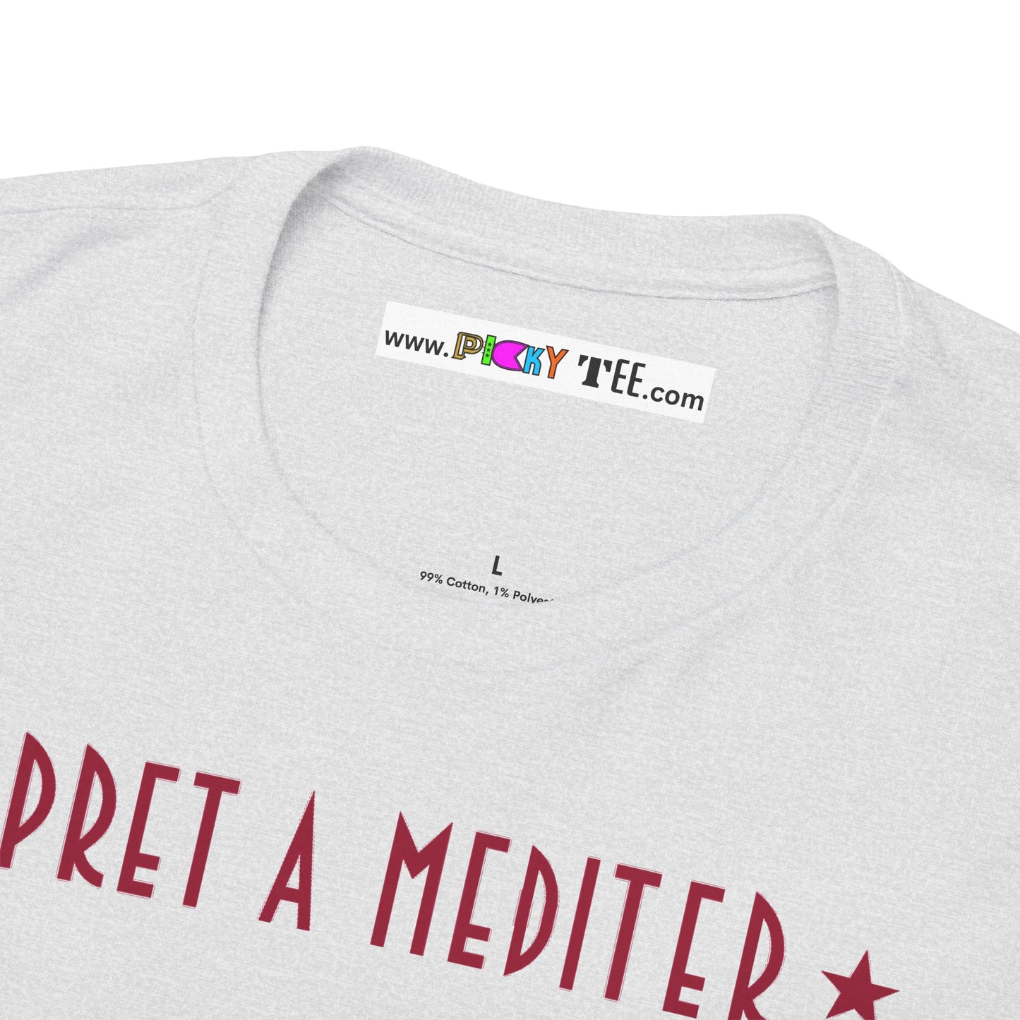 * PRET A MEDITER * Unisex Heavy Cotton Tee