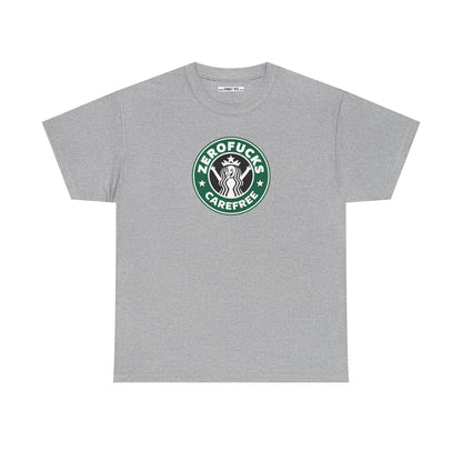 ZEROFUCKS CAREFREE Unisex Heavy Cotton Tee