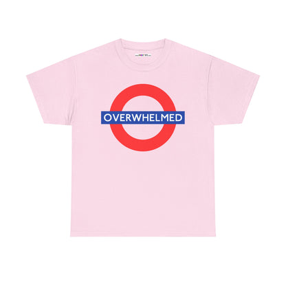 OVERWHELMED Unisex Heavy Cotton Tee