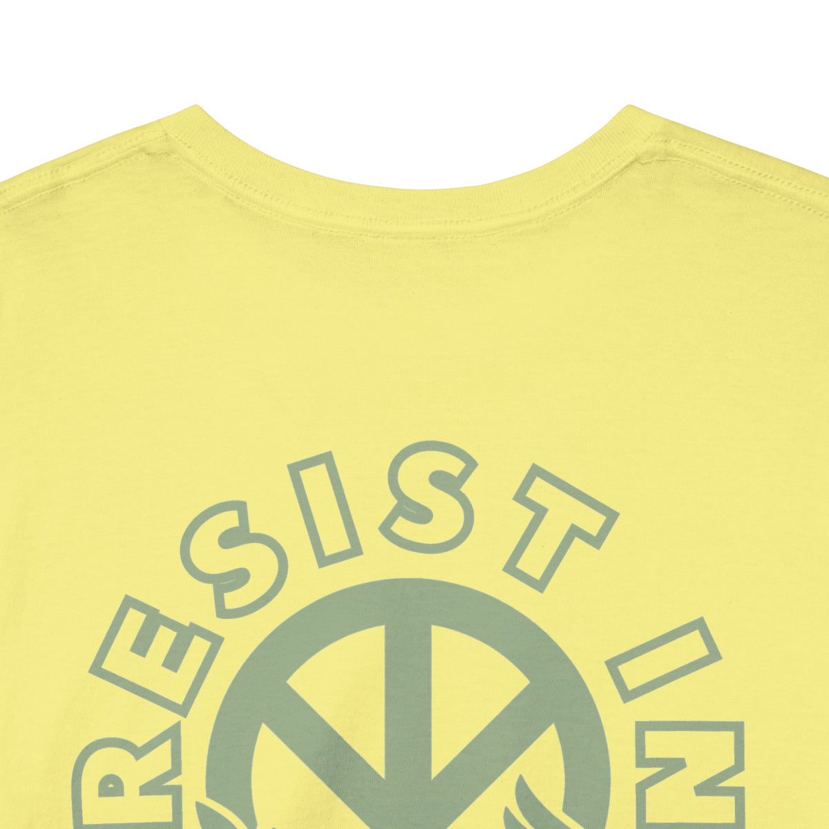 RESIST IN PEACE Unisex Heavy Cotton Tee