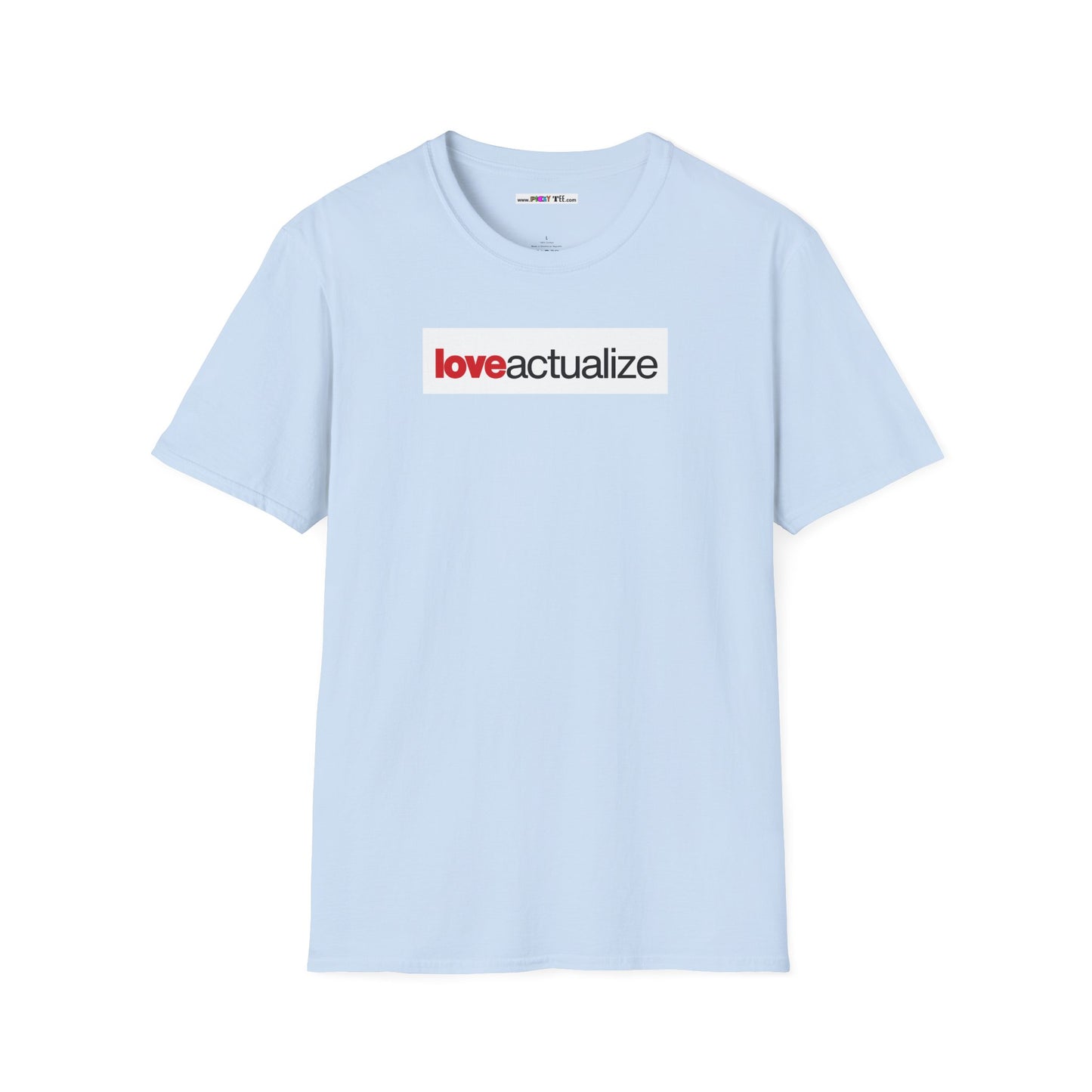 loveactualize Unisex Softstyle 100% Cotton T-Shirt