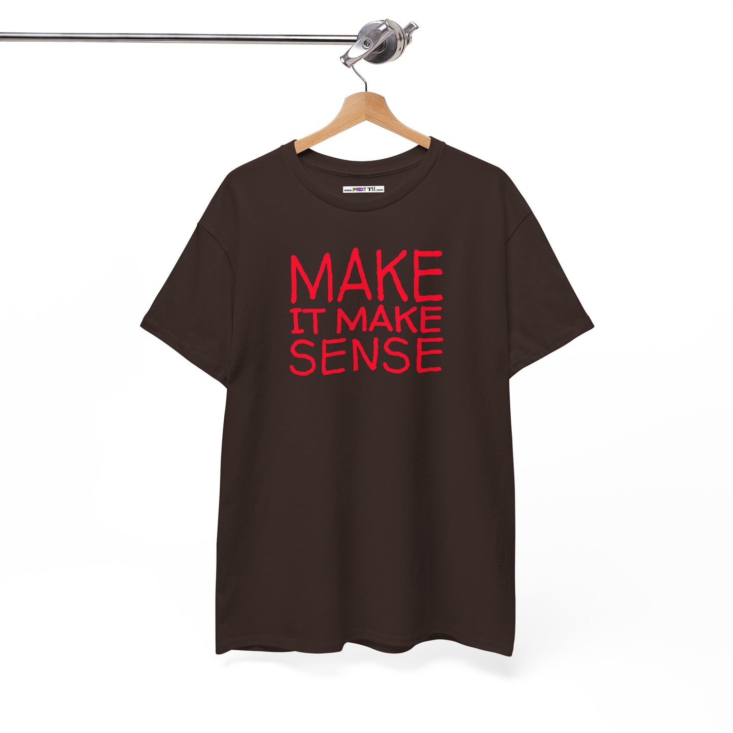 MAKE IT MAKE SENSE Unisex Heavy Cotton Tee