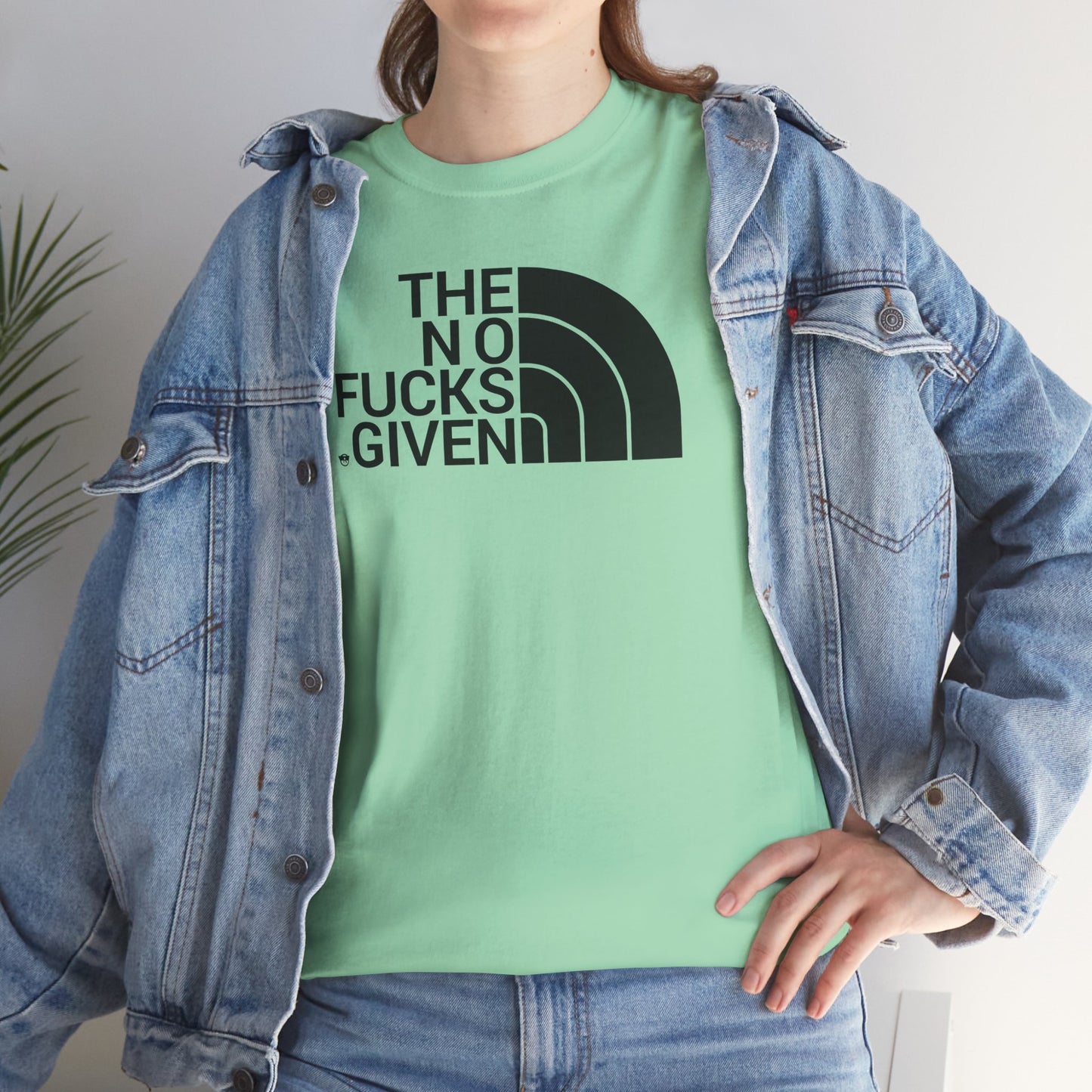 THE NO FUCKS GIVEN Unisex Heavy Cotton Tee