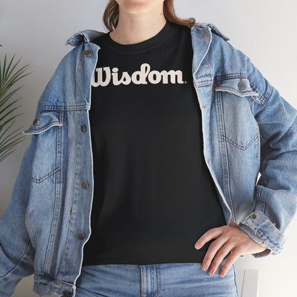 Wisdom Unisex Heavy Cotton Tee