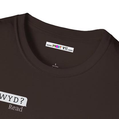 WYD? Sorry I'm busy Unisex Softstyle 100% Cotton T-Shirt