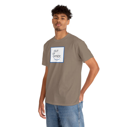 OUT OF OFFICE Unisex Heavy Cotton Tee