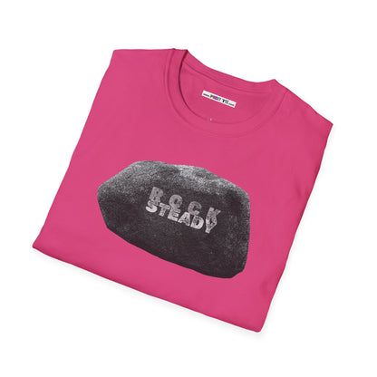 ROCK steady Unisex Softstyle 100% Cotton T-Shirt